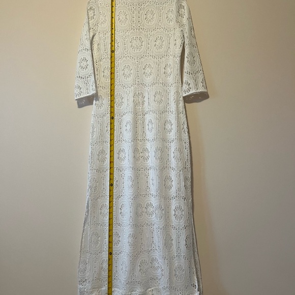 Lilly Pulitzer White Lace Maxi L - Picture 5 of 8